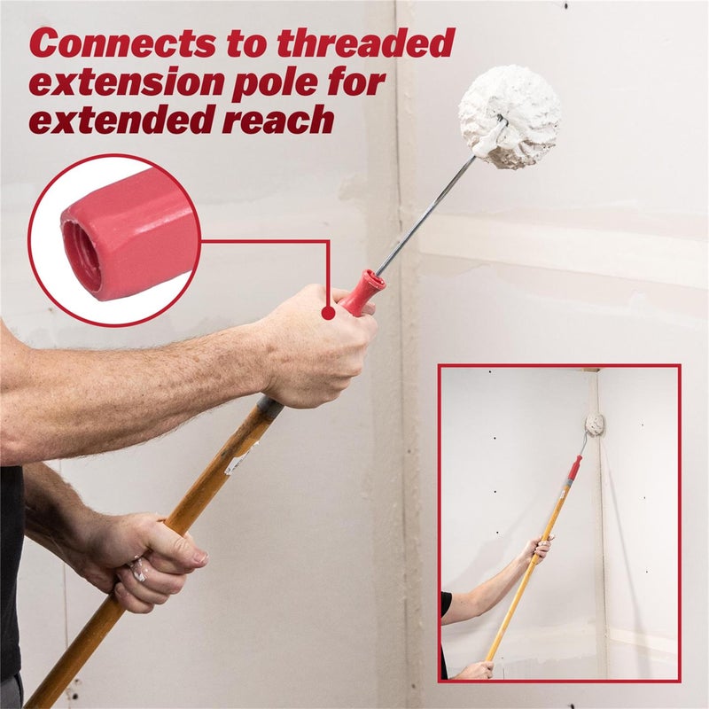 MARSHALLTOWN Corner Roller, 3 Inch Roller, 12 Inch Handle, Corner Joint Compound and Drywall Mud Applications, Drywall Corner Tool, CR3 - Image 3